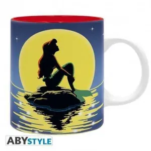 DISNEY TAZA CERAMICA 320 ML THE LITTLE MERMAID SUNSET                      
