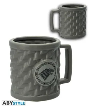 JUEGO DE TRONOS TAZA 3D 500ML STARK                                        