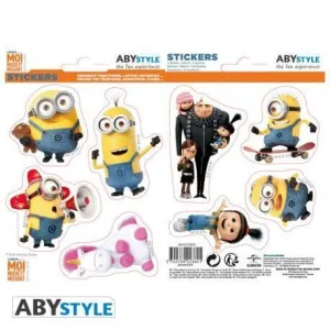 MINIONS PEGATINAS 16X11 2 HOJAS