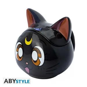 SAILOR MOON TAZA 3D 350 ML LUNA                                            