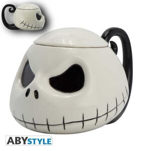 PESADILLA ANTES DE NAVIDAD TAZA 3D JACK                                    