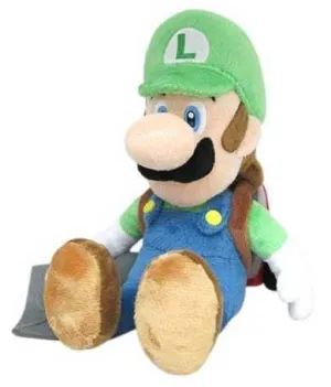 SUPER MARIO PELUCHE LUIGI GHOST FIGHTER 26CM                               