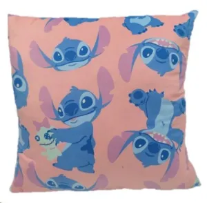 LILO & STITCH DISNEY COJIN VELBOA 40X40 CM STITCH I DONT DO MORNINGS