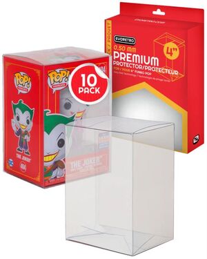 PACK PROTECTOR PREMIUM DE FIGURAS ESTANDAR FUNKO POP 0,50 MM