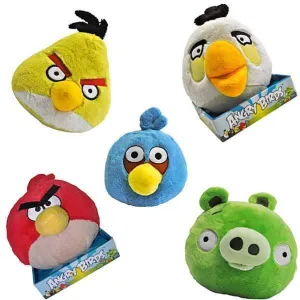 ANGRY BIRDS PELUCHE CON SONIDO 20CM                                        