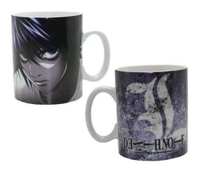 DEATH NOTE TAZA GRAN FORMATO 460ML - L PERSONAJE                           