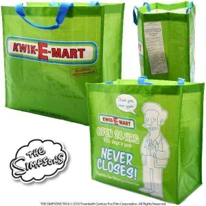 SIMPSONS BOLSA SHOPING KWIK-E-MART SIMPSONS BOLSA SHOPING KWIK-E-MART
