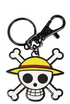 ONE PIECE LLAVERO METAL CALAVERA                                           