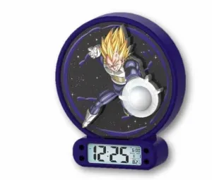 DRAGON BALL Z RELOJ DESPERTADOR CON LUZ VEGETA                             