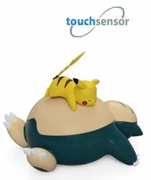 POKEMON LAMPARA LED 25 CM SNORLAX Y PIKACHU TOUCH SENSOR POKEMON LAMPARA LED 25 CM SNORLAX Y PIKACHU TOUCH SENSOR