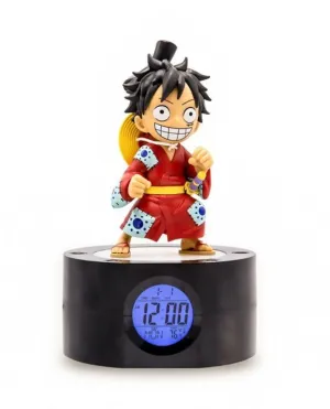 ONE PIECE LIGHT-UP ALARM CLOCK LIGHT UP RELOJ LUFFY