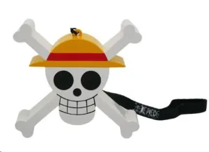 ONE PIECE FIGURA LUMINOSA SIMBOLO CALAVERA 9 CM