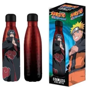 NARUTO SHIPPUDEN BOTELLA ACERO 500 ML ITACHI COMBATE
