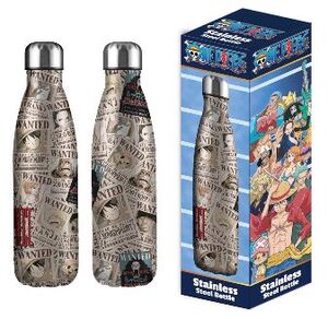 ONE PIECE BOTELLA ACERO 500 ML WANTED