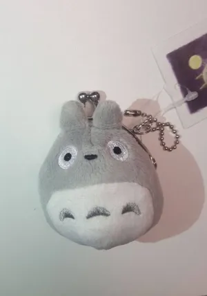 MI VECINO TOTORO MINI MONEDERO TOTORO GRIS STUDIO GHIBLI                   