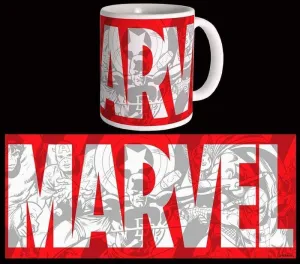 MARVEL TAZA BIG LOGO                                                       