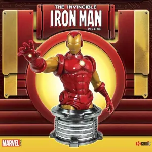 IRON MAN BUSTO 17 CM 1/6 SCALE MARVEL