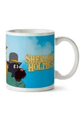 SHERLOCK HOLMES TAZA CERAMICA 340 ML HOLMES Y WATSON #01