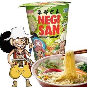 RAMEN NEGISAN SABOR A VERDURAS PICANTES EDICIÓN ONE PIECE 65G