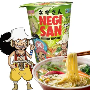 RAMEN NEGISAN SABOR A VERDURAS PICANTES EDICIÓN ONE PIECE 65G