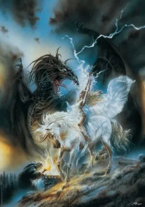 PUZZLE LUIS ROYO LIGHTNING 1000                                            