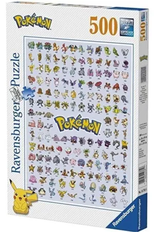 POKEMON PUZZLE 500 PIEZAS                                                  