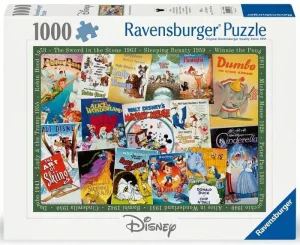 DISNEY PUZZLE 1000 PIEZAS PELÍCULAS VINTAGE