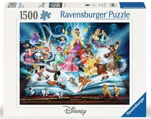 DISNEY PUZZLE 1500 PIEZAS LIBRO MÁGICO DE CUENTOS DE HADAS