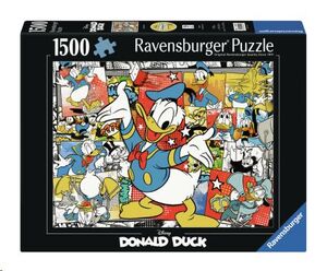 DISNEY PUZZLE 1500 PIEZAS PATO DONALD