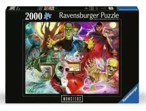 UNIVERSAL MONSTERS PUZZLE 2000 PIEZAS XXL