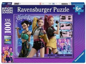 KPOP DEMON HUNTERS PUZZLE 100 PIEZAS XXL
