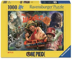 ONE PIECE PUZZLE NETFLIX WANTED DEAD OR ALIVE 1000 PC