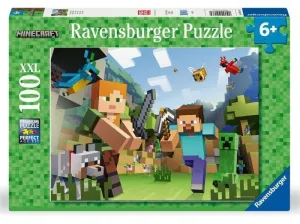 MINECRAFT PUZZLE 100 PIEZAS XXL