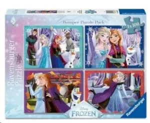 FROZEN PUZZLE 4X100 PIEZAS