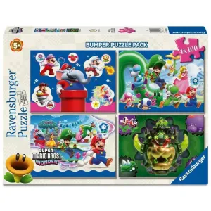 SUPER MARIO PUZZLE 4X100 PIEZAS