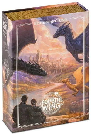 ALAS DE SANGRE PUZZLE DRAGON FOURTH WING 500 PC