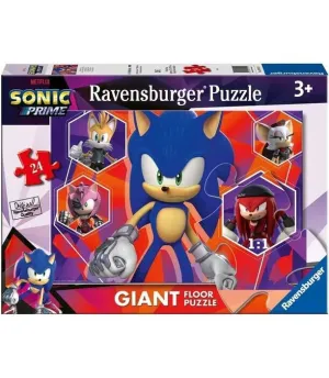 SONIC PRIME PUZZLE GIGANTE 24 PIEZAS
