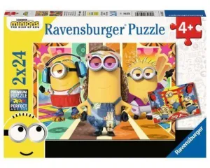 MINIONS SECUACES PUZZLE 2X24