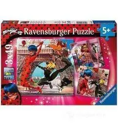 MIRACULOUS PUZZLE 3X49 LADYBUG