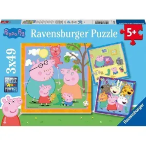 PEPPA PIG FAMILIA PUZZLE 3X49 PIEZAS