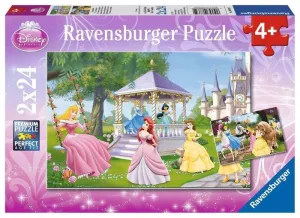 PRINCESAS DISNEY PUZZLE 2X24 PIEZAS