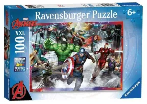 LOS VENGADORES PUZZLE 100 PIEZAS XXL MARVEL 1                              