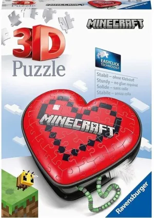MINECRAFT PUZZLE 3D HEART
