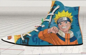 PUZZLE SNEAKER NARUTO