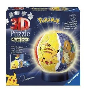 POKEMON PUZZLE 3D NIGHTLIGHT