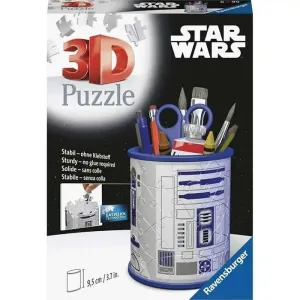 STAR WARS PUZZLE 3D R2D2 57 PIEZAS