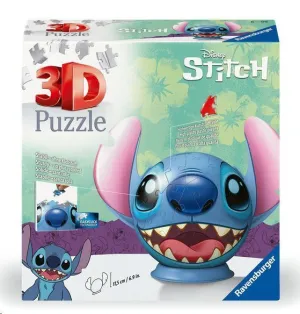 LILO & STITCH PUZZLE 3D STITCH CON OREJAS