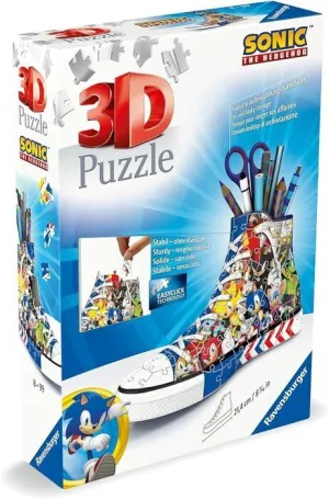 SONIC THE HEDGEHOG PUZZLE 3D SNEAKER