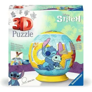 STITCH PUZZLE 3D BOLA DISNEY 72 PIEZAS
