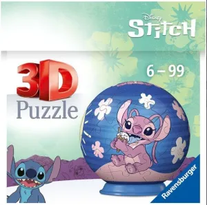 STITCH PUZZLE 3D BOLA DISNEY ANGEL 54 PIEZAS